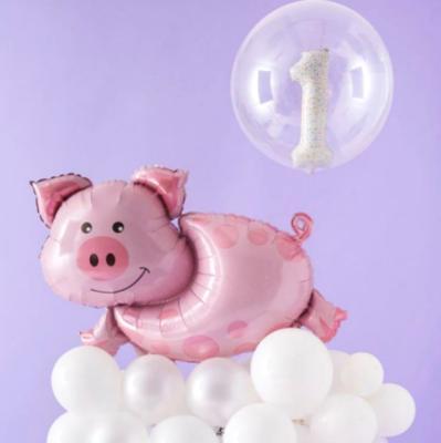 China Piggy Ramadan Theme Balloon Graduation Gift Birthday Latex Balloon Decoration for Baby Cartoon Latex Balloon for sale