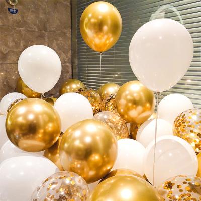 China High quality stage metal color latex balloons Ramadan balloon boys and girls birthday party decorations latex balloons for sale