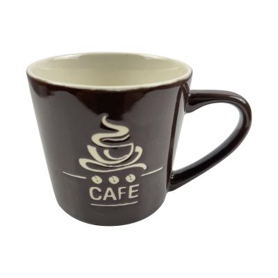 China Europe The Best Ceramic Mug Souvenir Coffee Gift High Quality Reusable Ceramic Mug for sale