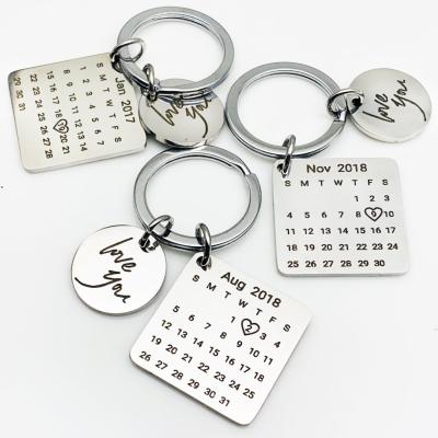 China Promotion/Decoration/Gift/Advertising/Souvenir Calendar Key Chain Photo Insert Personalized Custom Zinc Alloy Souvenir Metal Carabiner Key Chain Transfer Thermal Printing for sale