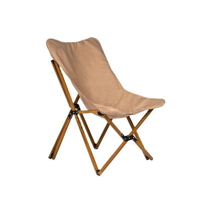 China Aluminum Outdoor Folding Butterfly Folding Chair Camping Folding Chair Easy-carry Aluminum Beach Chair for sale