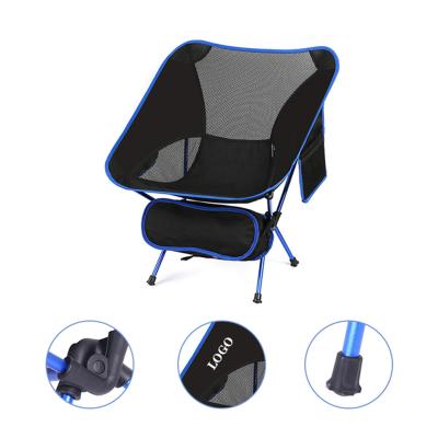 China lightweight custom black folding chairs portable easy-carry folding beach chair easy-carry collapable outdoor camping chairs with carry bag for sale