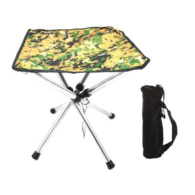 China Compact Folding Camping Stools Portable Printed Folding Sneak Mini Camping Foldable Stools Lightweight Foldable Chairs For Hiking for sale