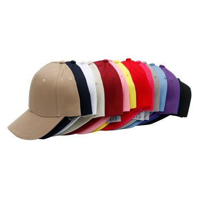 China COMMON Solid Color High Quality Custom Embroidered Logo Baseball Caps Men Women Hats Sports Cover Adjustable Woman for sale