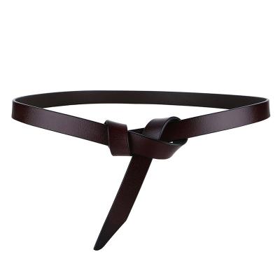 China Best Selling Genuine Fashion.Casual.Business Custom Tie Cowhide Leather Belt Ladies Waist Belts Ladies Genuine Waistbands for sale