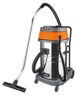 China Hotel 606-2M80 80L 2400w 2 Motors Steel Tank Wet And Dry Vacuum Cleaner for sale