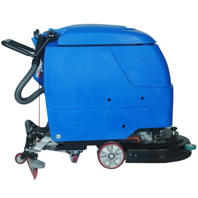 China Hotels SC50-530BJ Saving Hand Push Electric Floor Scrubber Cleaning Machine for sale