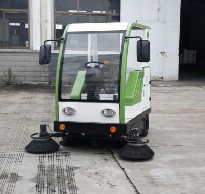 China Building Material Shops SC1900M Electric Semi-enclcosed Industrial Tower On Type Road Sweeper for sale