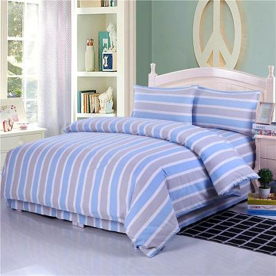 China Cotton Bedroom Bedding Set  Home Hotel Woven Bed Sheets Set for sale