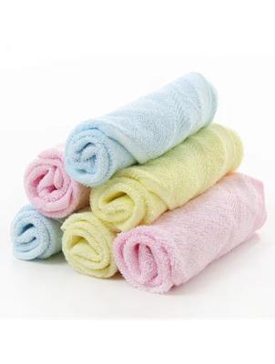 China Natural Delicate Skin Newborn Wash Cloth Organic Bamboo Newborn Face Towel for sale