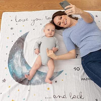 China Custom Fashion Design Infant Wrap Blanket Super Soft  Comfortable for sale