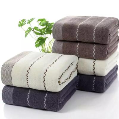 Китай Super Soft Bathroom Towel Sets Cotton Three Piece Hand And Face Towels продается