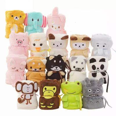 China 3D Animal Cartoon Bunny Newborn Swaddle Blanket  Travel Baby Lunch Break Blanket for sale