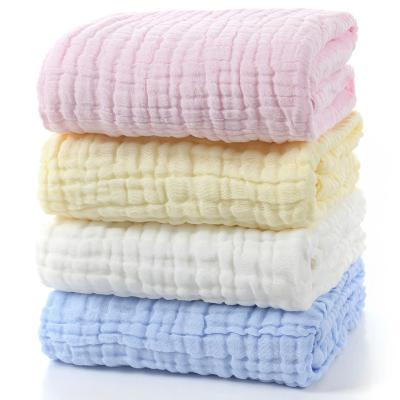 China Baby Bath Towels Super Soft Muslin Cotton Newborn Baby Unisex Kids Bath Towels Baby Blanket Te koop