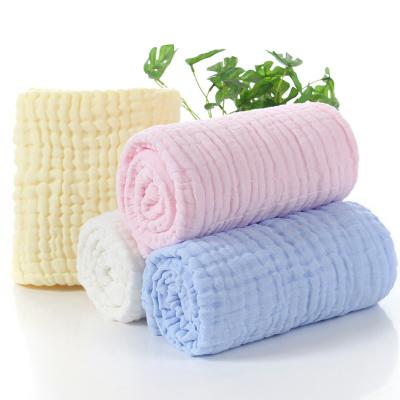 China Running Healthy Bamboo Baby Super Soft Washcloth Unbleached  Custom Size for sale