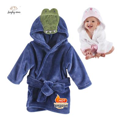 China Sustainable Hooded Kids Bath Towels  Fleece For Children Spa  All Season en venta