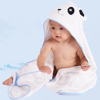 China 100% Bamboo Fiber Super Soft Funny Quick Dry Baby Infant Hooded Bath Towels for sale