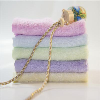 Chine Organic Bamboo Terry Newborn Wash Cloth Solid Color Comfortable 25*25cm à vendre