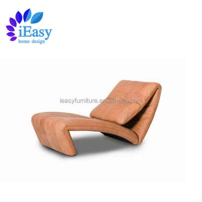 China Foldable iEasy new arrival Art design unique creative foldable leisure recliner living room adjustable comfortable sofa bed lounge chair for sale