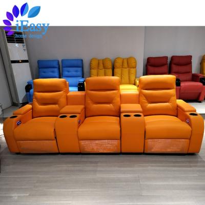 China Cooling iEasy furniture VIP luxury couch lazy boy recliner massage chair electric recliner sofa chairs reclining chair for home cinema for sale