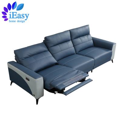 China Cooling iEasy Guangzhou best selling  latest design sectional couch italy imported leather movie sofa movie recliner lazy boy recliner for sale