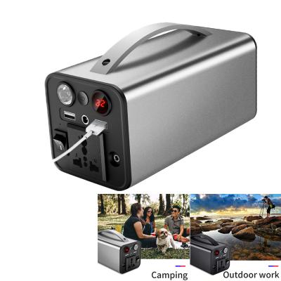 China Outdoor Portable 2000W Jump Starter Lithium Battery Generator Power Station With AC 220V Outlet QC 3.0USB Fast Charging for sale