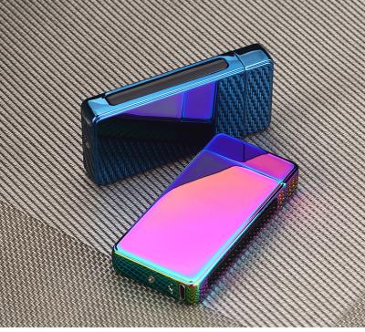 China Dual Usb Cigarette Lighter Plasma Usb Rechargeable Charging Electric Rechargeable Lighter for sale