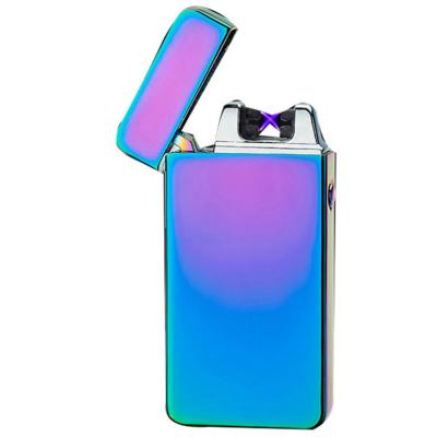 China New Design Business 2022 Electric Plasma Cigarette Lighter Usb Rechargeable Lighter Custom Logo for sale