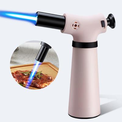 China Amazon Viable Success 1300 Degree Blue Flame Color Welding Jet Torches Lighter For Camp Custom Use for sale