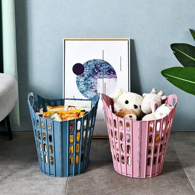 China Sustainable Sustainable Laundry Hamper With Handle Plastic Style Clothing Set New Type OEM Storage Packaging Original PCS Color Feature Eco Material Size for sale