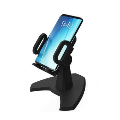 China Universal Universal Desktop Call to Cup Fully Adjustable Large Phone Mount Desk Phone Holder for Video Chatting for sale