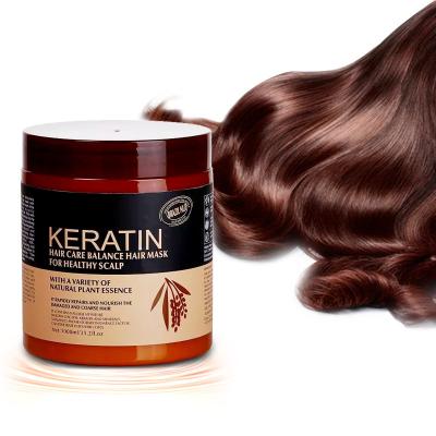 China Hair-Repairing OEM Border Repair Dry, Perm and Damaged Film Hair Moisturizer Inverted Cream Oiled Conditioner Brazil Nut Hair Mask for sale