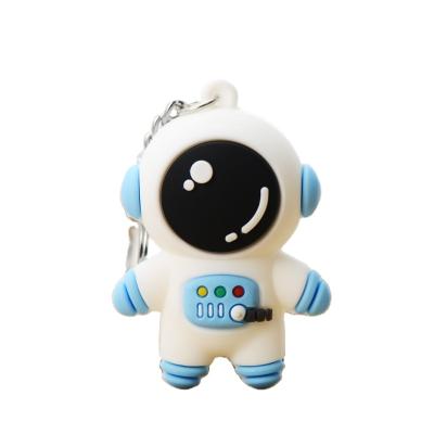 China Fashion Unisex Wholesale Cute Hanging Car Small Gift Key Chain Doll Astronaut Key Chain for sale