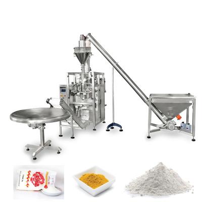 China Factory Price Food Soda Ash Starch Protein Coffee Powder Automatic Flour Weighing And VFFS Bagging Machine for sale