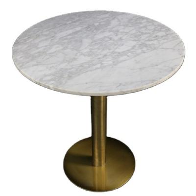 China High Quality Luxury Modern Living Room Furniture Easy Installation Stainless Steel Stone Countertop Marble Table Coffee Table Marble Dining Tables for sale