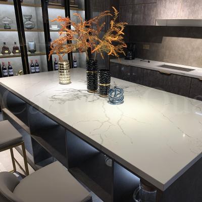 China Yunfu Good Quality Modern Stone Quartz Slabs Supplier Quartz Stone Table Top Italian Design Italian Stone Island for sale