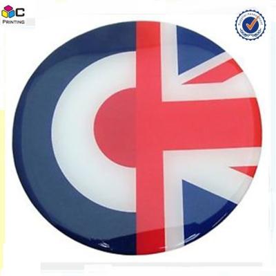 China Other Customized Soft Durable Strong Adhesive Epoxy Resin Dome Stickers for sale