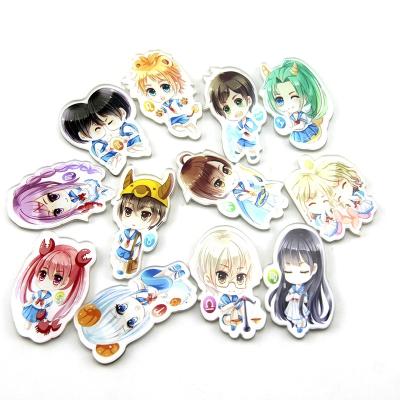 China Custom Die Cut Waterproof Colorful PVC Vinyl Self Adhesive Waterproof Sticker for sale