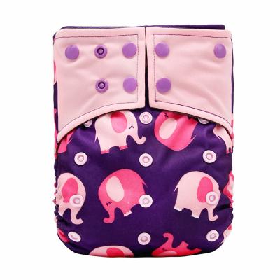 China 2021 Direct Selling Printed Durable Cloth Diaper With Inserts Washable Baby Cloth Diaper Dispensers for sale