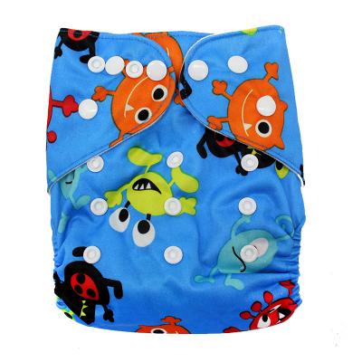 China Printed Cloth Pocket Cloth Diaper Charcoal Newborn Reusable Cloth Diaper Washable Bamboo Diapers for sale