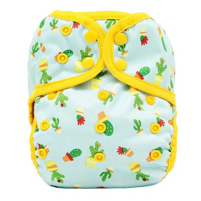 China Wholesale 2021 style unisex customized high quality printed reusable baby diaper cloth baby diaper cover for sale