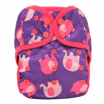 China 2021 Hot Reusable Waterproof Baby Diaper Cover Baby Cloth Diaper Cover Printed Washable Cover for sale