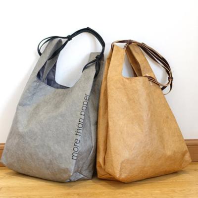 China Fashion fashion shopping bag creative women's bag tyvek paper tote shoulder eco bag for sale