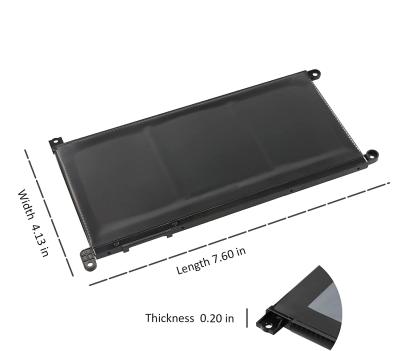 China LAPTOP Laptop Battery Model 51Kd7 Replacement For Dell Chromebook Rechargeable Dell Notebook Computer Batteries for sale