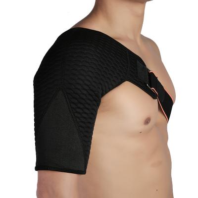 China Breathable Adjustable Elasticity Adjustable Shoulder Support Brace Right Left Single Protector For Sports Safety for sale