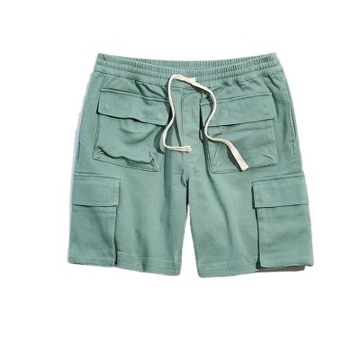 China Hotsale Mens Cotton QUICK DRY Custom Cargo Shorts 6 Pocket Hip Hop Mens Shorts With Rope for sale