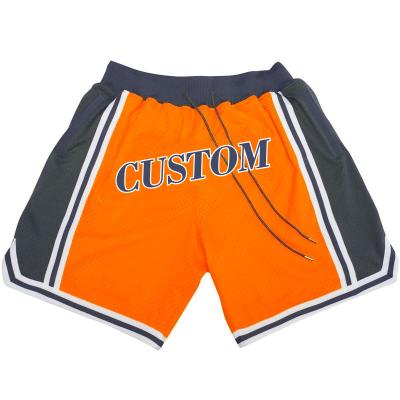 China Wholesale Casual Mesh Shorts Printing Custom Vintage Logo Basketball Shorts Pants for sale