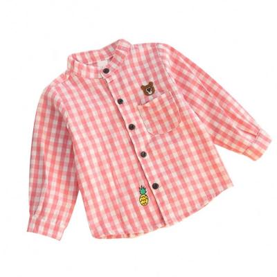 China New Fashion Cotton Long Sleeve Plaids Anti-Shrink Boys 100% Summer Casual Shirts for sale