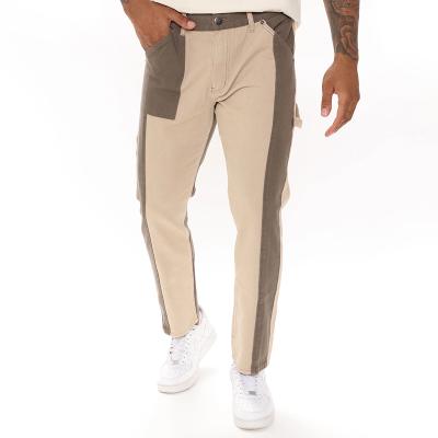 China Anti-wrinkle OEM ODM factory wholesale high quality men plus size pants with side causal straight pants for sale