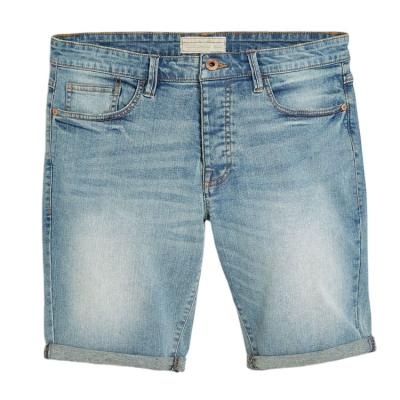 China Sustainable Factory Wholesale Vintage Washed Jeans Denim Shorts Male For Summer for sale